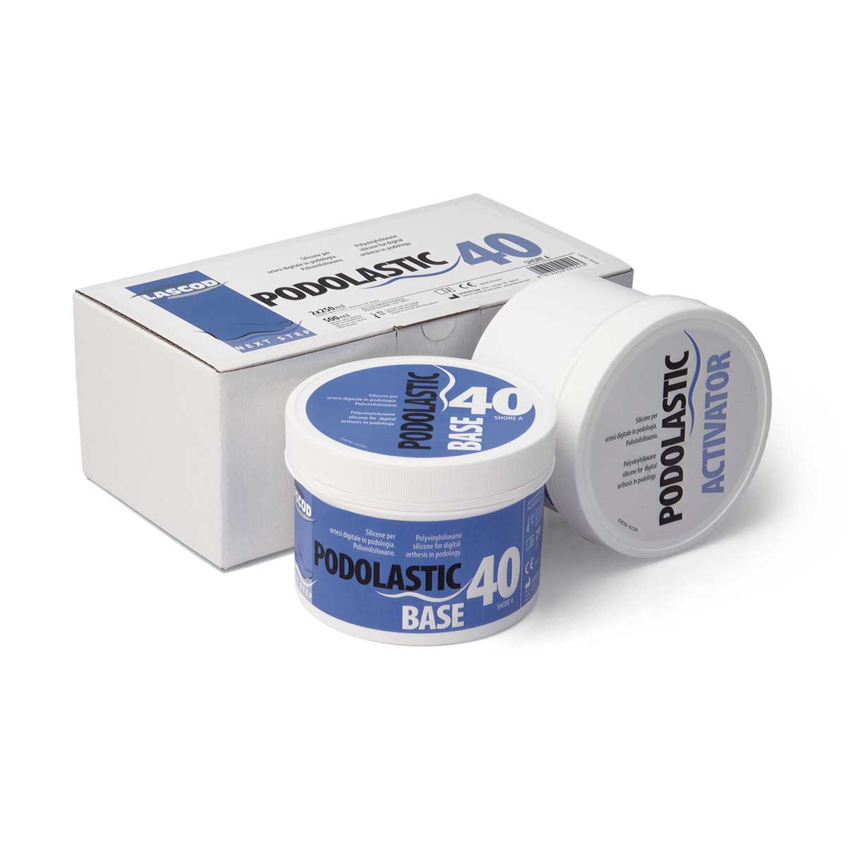 Silicone Podolastic 40 Shore A 250 + 250 ML