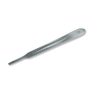 Manico Portalame bisturi in Acciaio Inox N. 4
