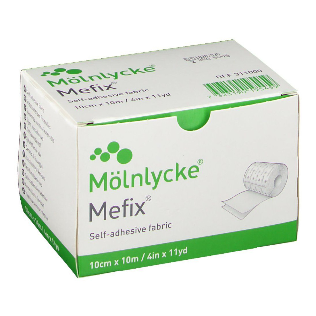 Cerotto Adesivo Mefix in TNT 10cm x 10mt