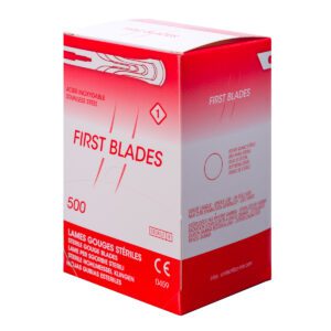 LAME SGORBIE N1 CONFEZIONE 500 PEZZI FIRST BLADES